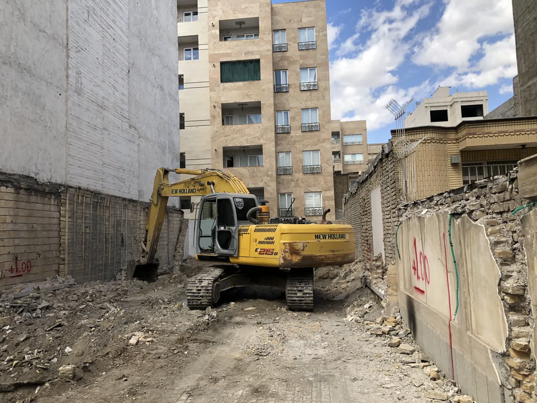 پروژه فلاحی 38/4 - نمای شب